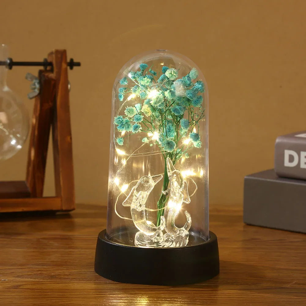 Rose Éternelle scintillante éternelle