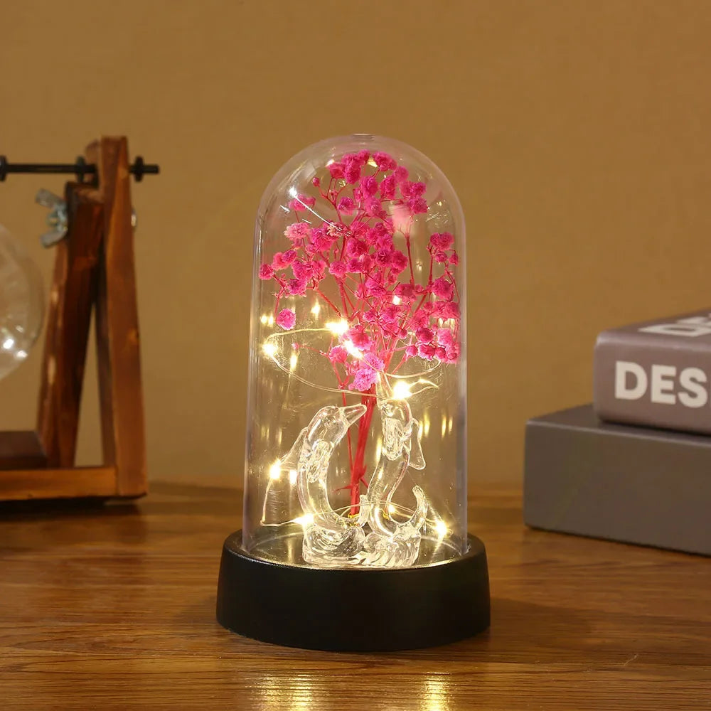 Rose Éternelle scintillante éternelle