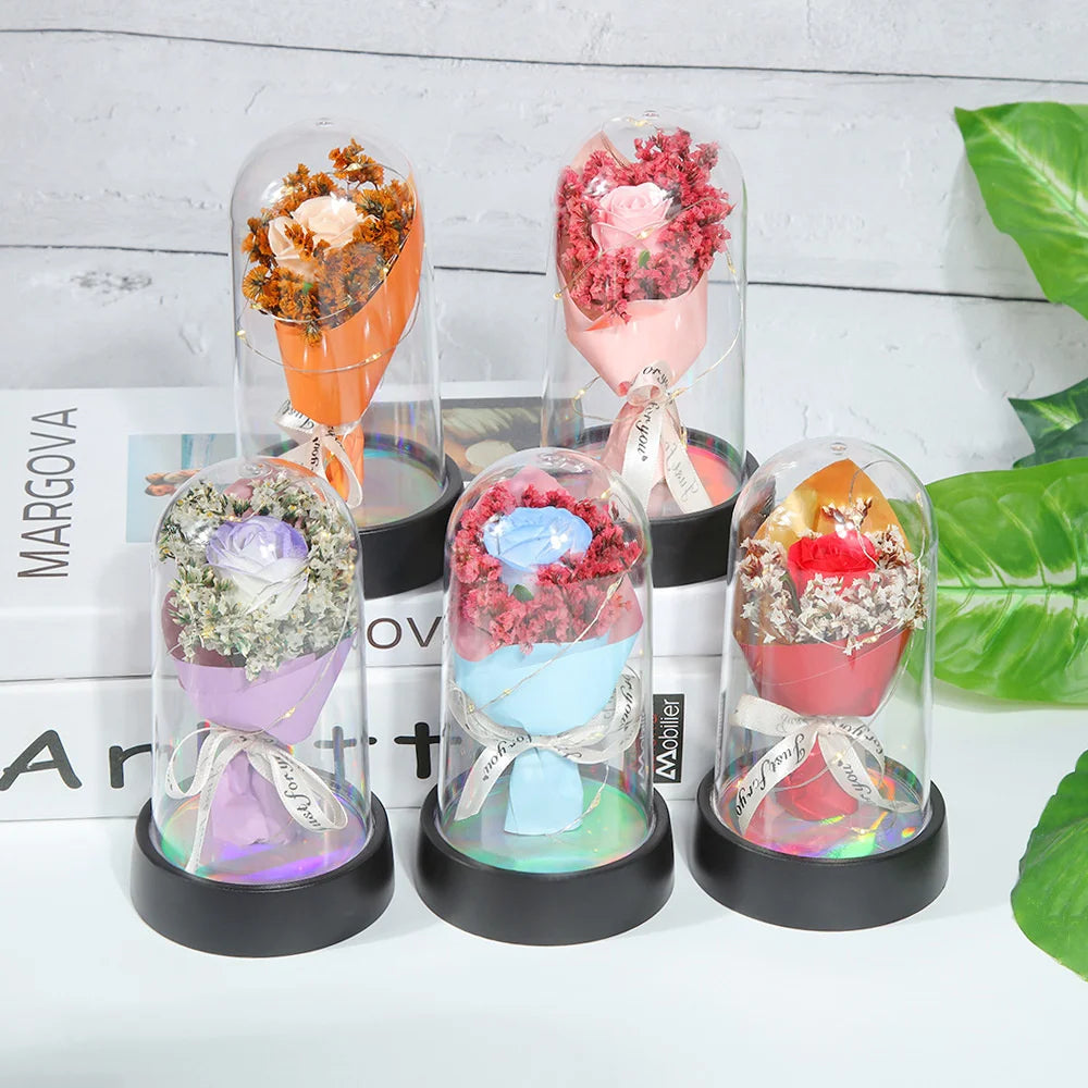 Eternally sparkling eternal rose