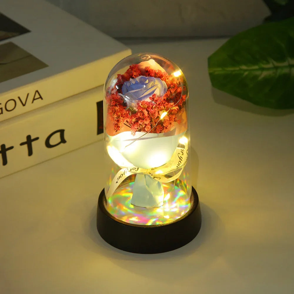 Rose Éternelle scintillante éternelle