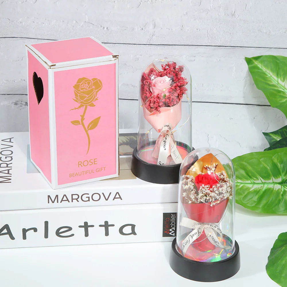 Rose Éternelle scintillante éternelle