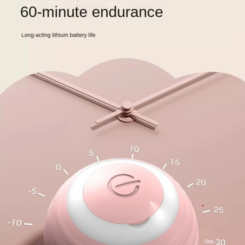 Boule roulante automatique pour chat