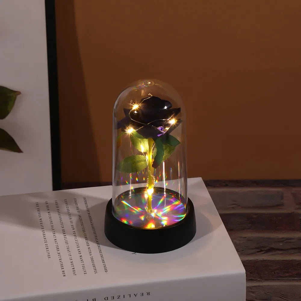 Fleur amour unique lumineuse